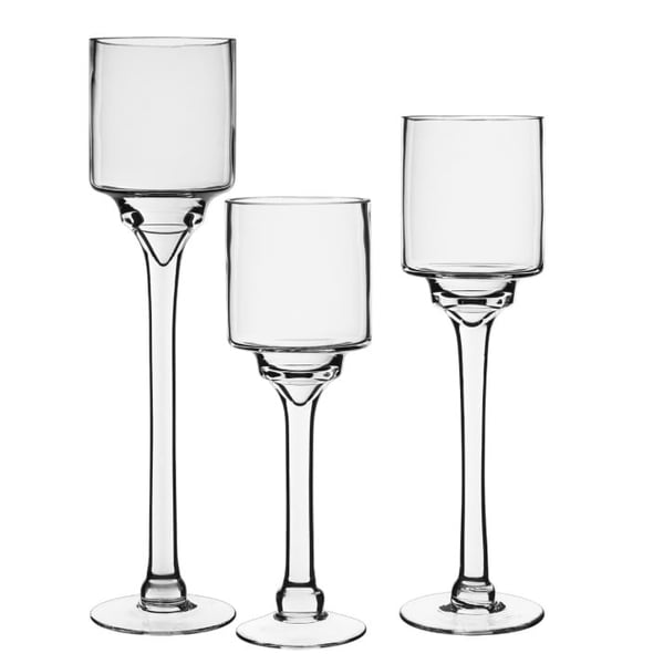 Stock Here! 1 Day Delivery! Custom Design Wedding Decorative Supplies Glass Candle Holder Printing
