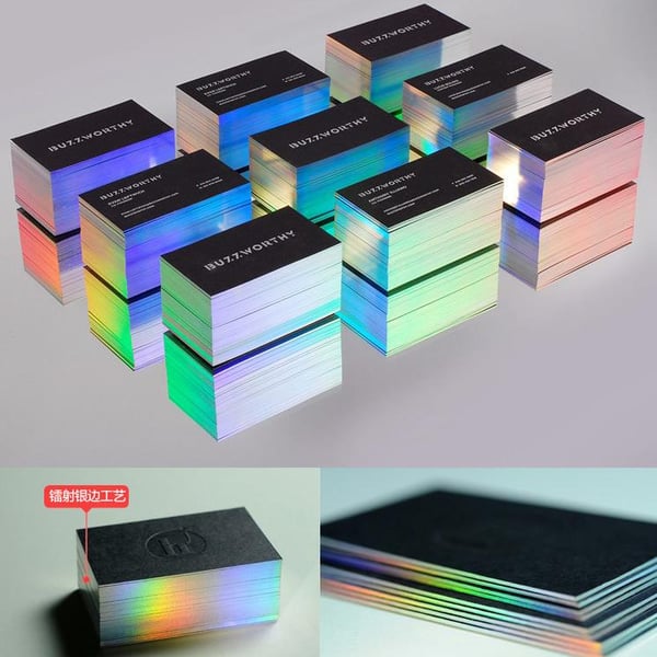 85*54mm, 85*50 Mm, 80*50 mm Custom Paper Embossing Gold Foil Business Card Printing Debossed Business Card Printing