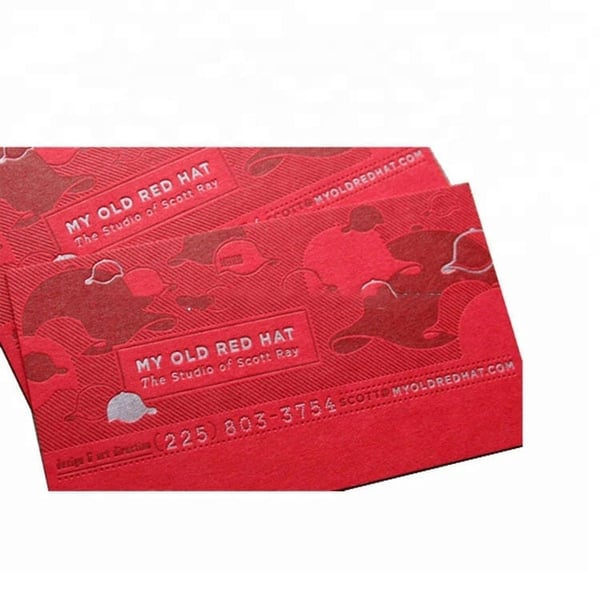 Luxury Fancy Paper Unique Business Card Printing