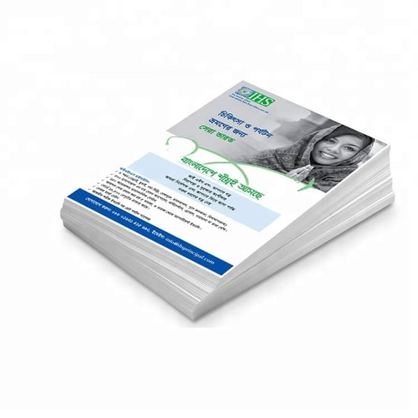 Glossy Dream Jewelry A6 A4 A5 Paper Flyer Brochure Leaflet
