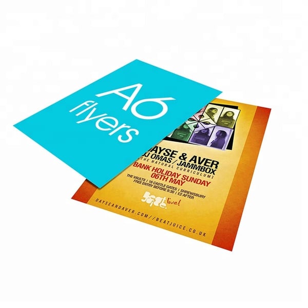 Custom Packaging and Printing Service Flyers