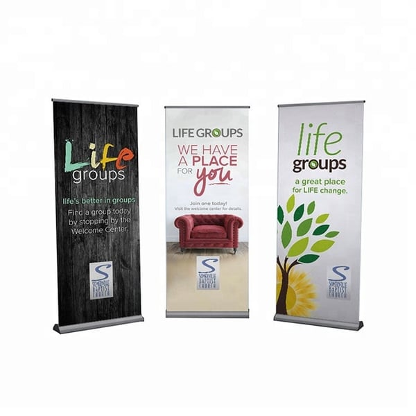 Hot Sale Vertical Advertising Reactive Printing Service Banners