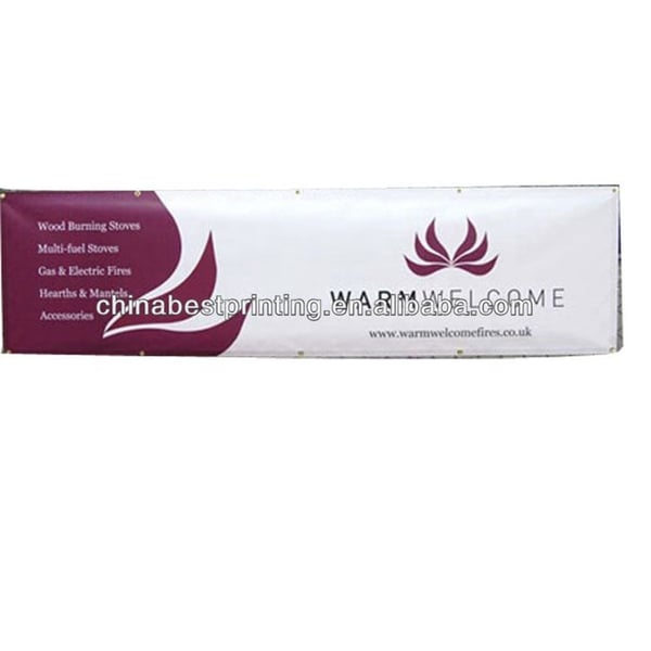 Polyester Fabric Banner Digipack Printing Service Custom