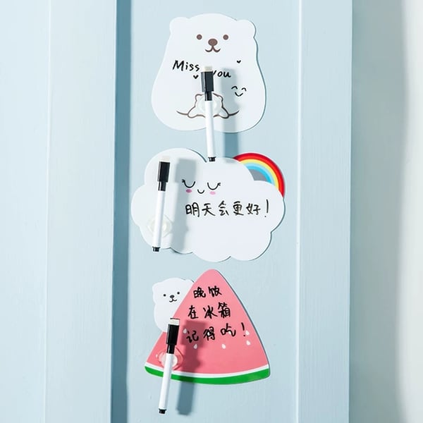 PVC Magnetic Notepads Magnetic Notepad with Magnetic Pen Fridge Magnetic Notepad on Fridge