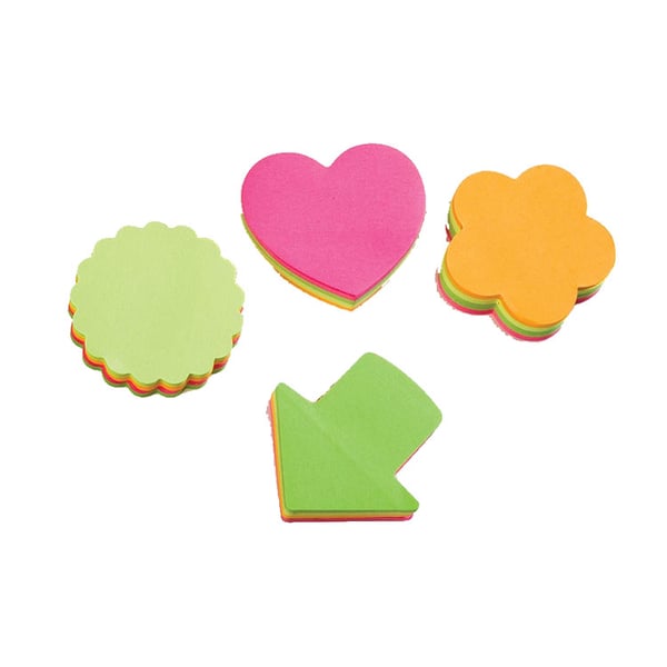 Cheap Custom Logo Printed Shaped Cute Sticky Memo Note Pad Logo Printing
