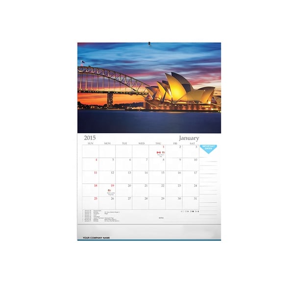 Best Quality Custom Desk Calendar on Demand Printing