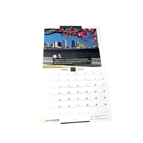 New Arrival Custom Wall Calendar Printing Service