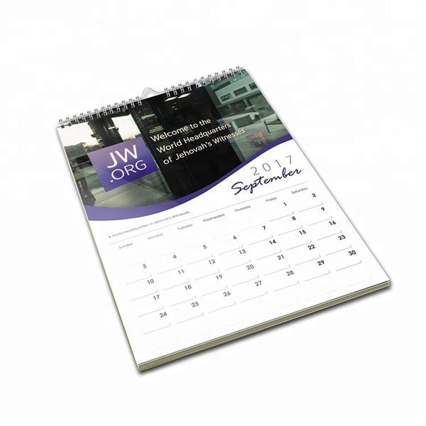 Custom Quality Abs Paper Tear-Off Calendar Printing Printing on Demand