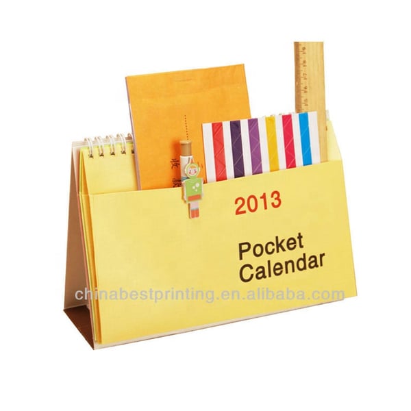 Advertising Printing Chinese Custom Calendar Biodegradable Paper Printing Service Souvenir Book Design Printing