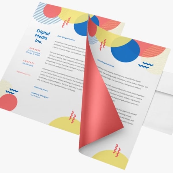 Company Letterhead and Catalog Certificate Diploma Printing Service from China Printing on Demand