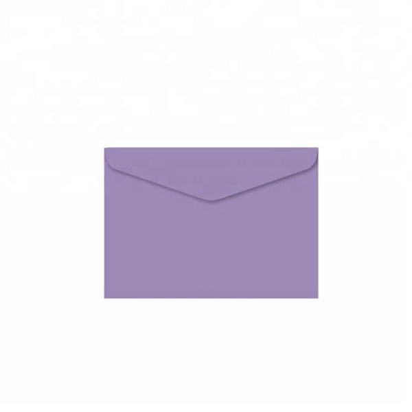 C6 Purple Fancy Envelope Design and Envelope Printing Book Design Printing