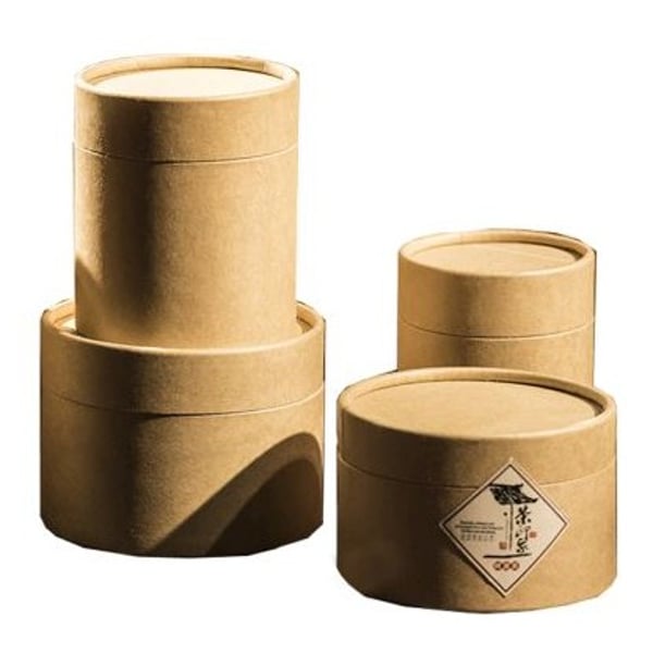 2019 Hot Sale Gift Box Round Cheesecak Packing Paper Embossing Cylinder