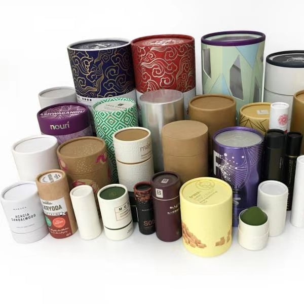 High Quality Tube Box Cylinder Box Printing