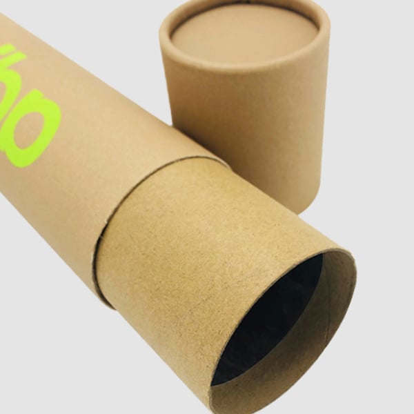Cylinder Paper Tube 4 Color Custom Printed Service in China