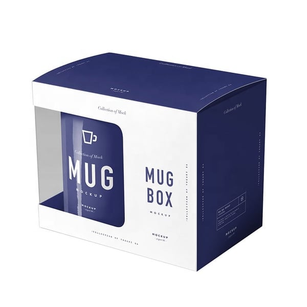 Wholesale Promotion Mug Packaging Paper Box with Printing