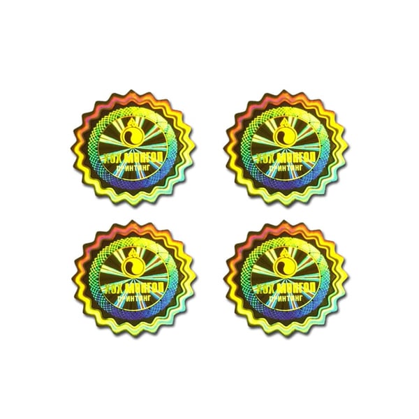 Customized Laser Hologram Label Laser Anti-Counterfeiting Label Adhesive Sticker Printed Tags