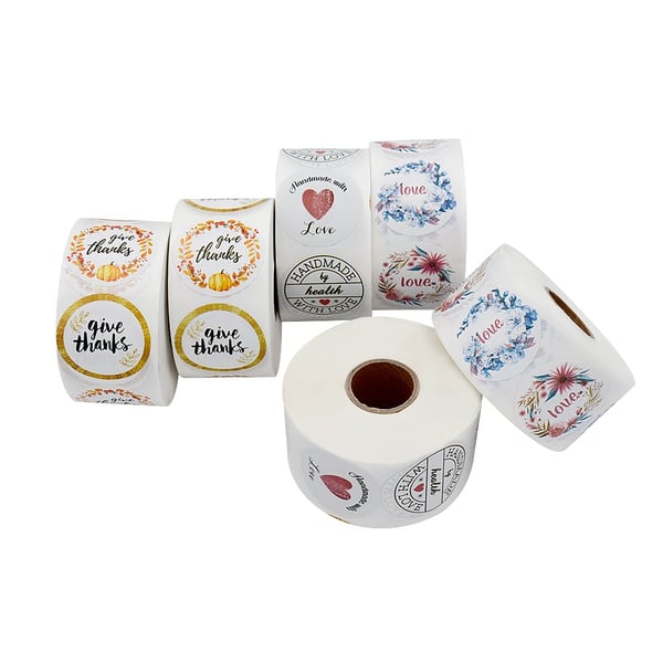 2020 New Sticker Customized Size Luxe Custom Private Label Sticker Printing