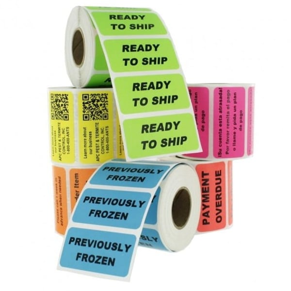 Paper Label Sticker Poster Kraft Sign Gold Foil PVC Waterproof Sticker Brochure Printing Service