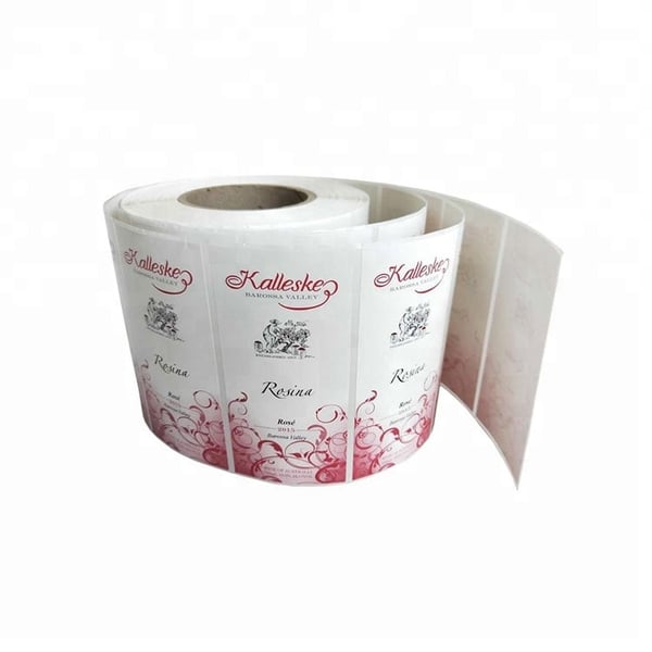 Plastic Waterproof Sticker Label Printing Service