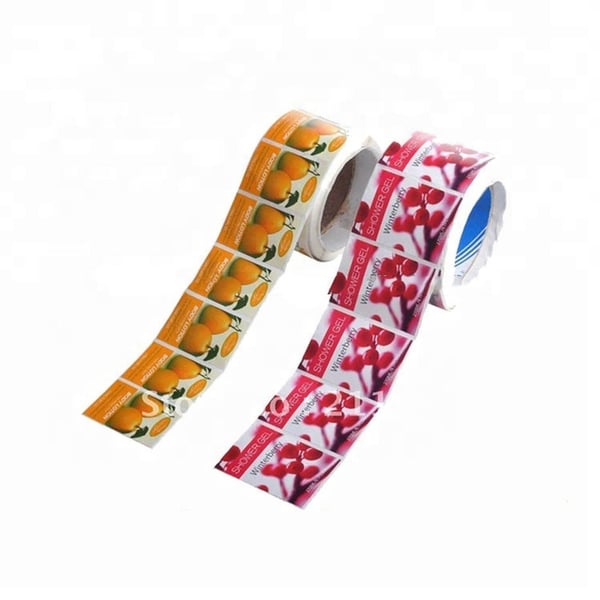 Custom Food Packaging Sticker Product Printing