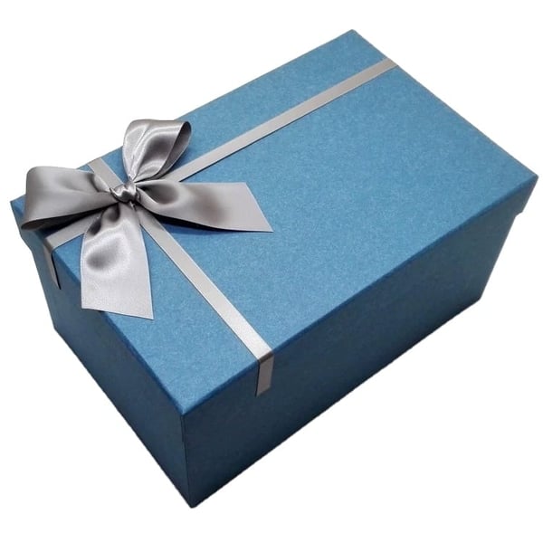 Eco Certificated Factory Luxury Round Paper Gift Box 23*15*10cm Boxes