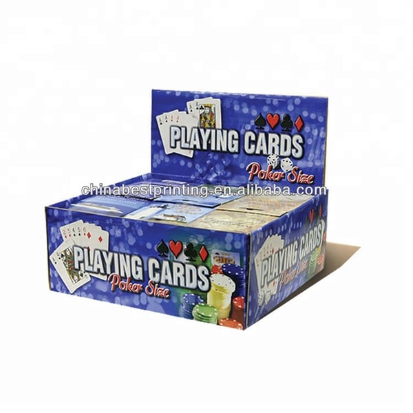 2019 Cheap Wholesale Custom Logo Printed Playing Card Box