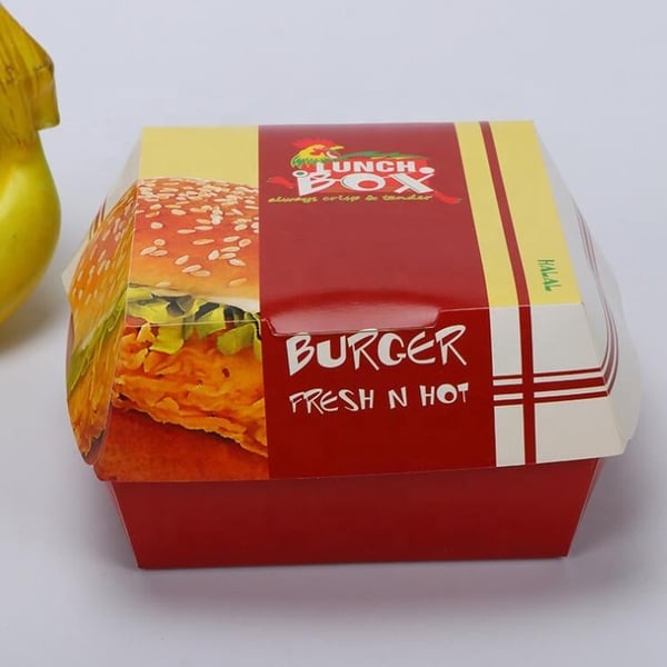 25*15*10cm Custom Logo Burger Box