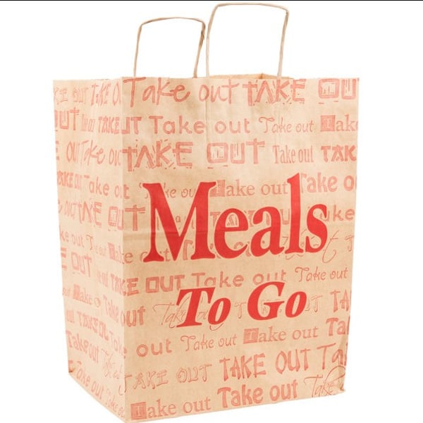 2020 Hot Salesamll Size Kraft Gift Paper Bags Printing