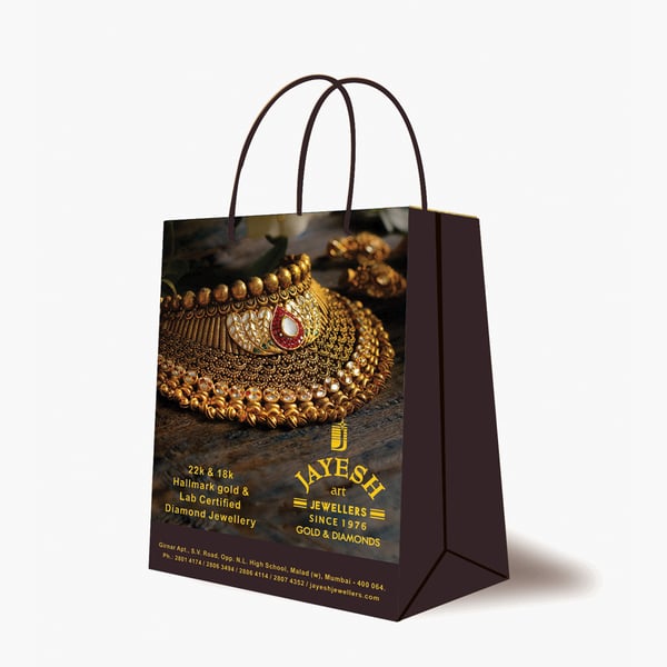 Best Quality Advertising Kraft Paper Bag Certificate Diploma Printing Service 2019