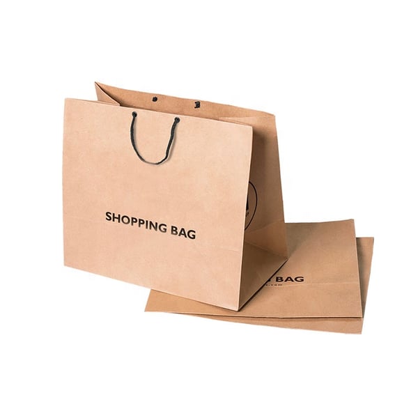 Cheap Paper Bag with Logo Printing Service Custom