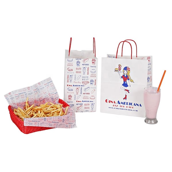 Large Format Food Paper Packaging Bag Printing