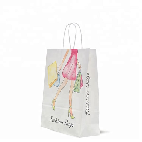 Customized Shopping Paper Bag Custom Printing Factory