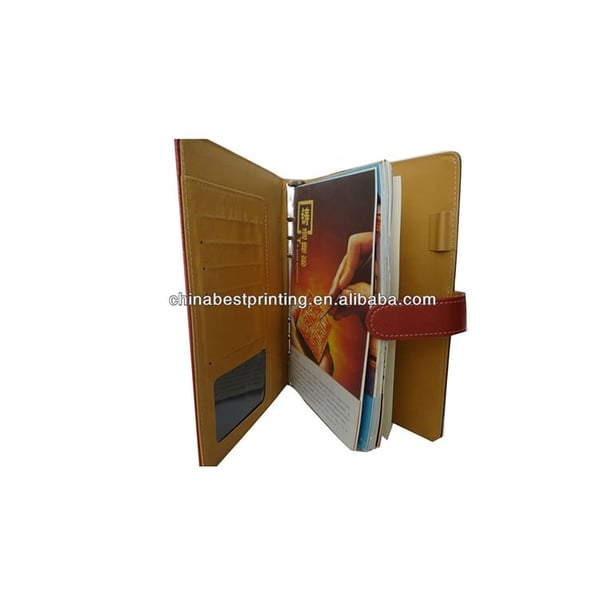 2019 Fabric Cloth Yo Hardbound Spiral Binding Hardcover Book Printing