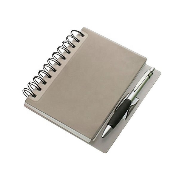 A5 Leather Stitching Case-Bound Book Printing with Pen