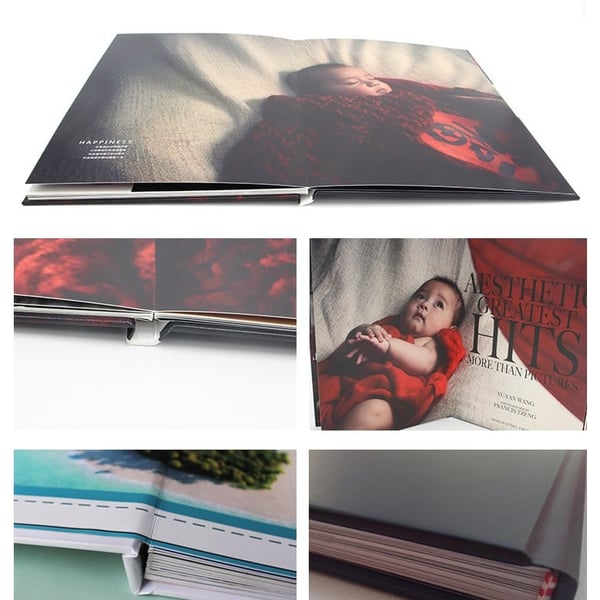 Custom Children Family Photo Book Printing and Binding
