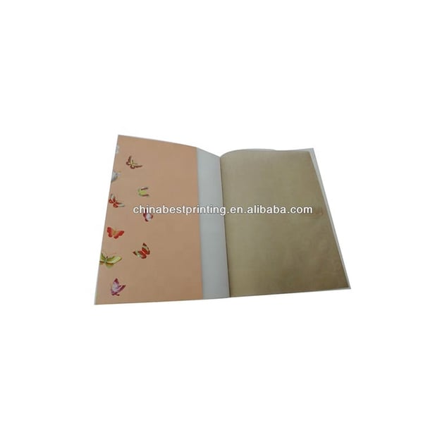 Company Gold Foil Album Softcover Board Book Printing on Demand