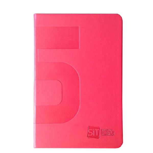 2020 Hot Sale Diary Notebook PU Leather Diary Paperback Pink Color Diary Notebook