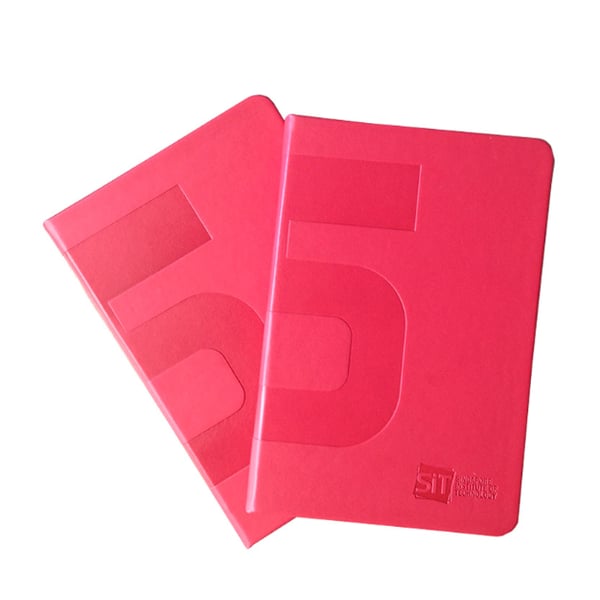 A4 B5 A5 Size Customized Leather Work Diary Covers Diary Notebook PU Leather Diary