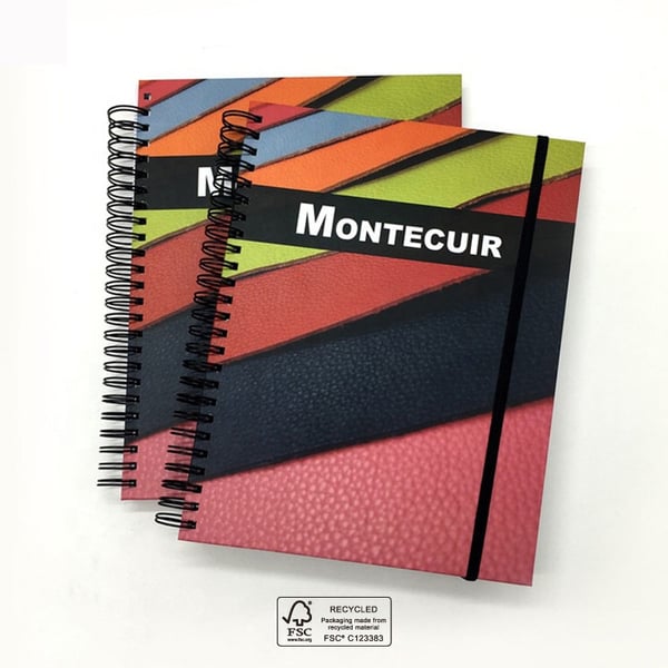 No Moq! Fsc Certificate Sgs Factory Us$0.99 A5 Hot Stamping Gold Foil Cover Perfect Binding Printing