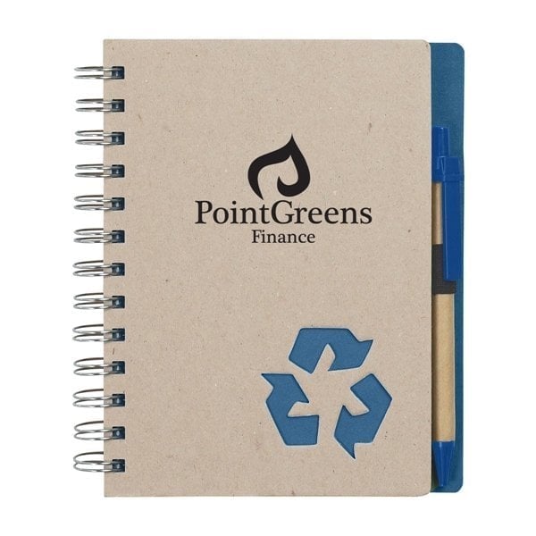 2020 New Arrivals Environmentally Friendly Green Recyclable Paper Brown Kraft Notebook