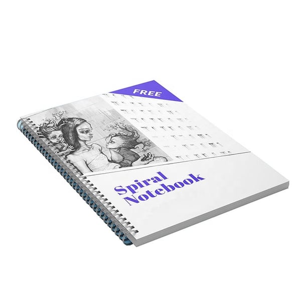 Custom Print Notebook Hardcove China Wholesale Custom Spiral Notebook on Demand Printing Spiral Custom Notebook Printed