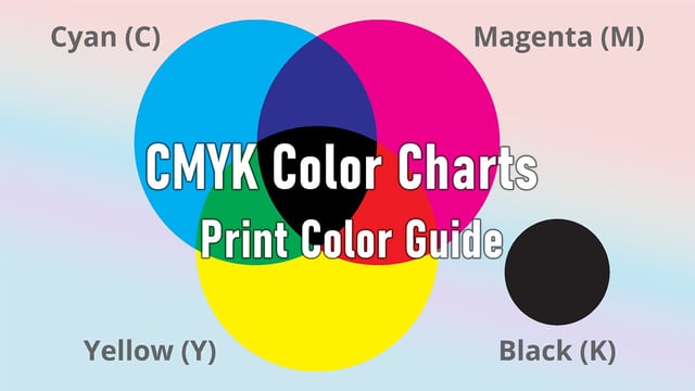 CMYK Color Charts and Print Color Guide