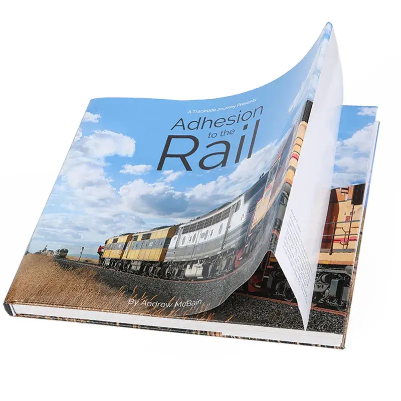 hardcover book with dust jacket