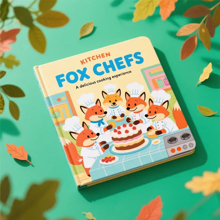 Fox Chef Themed Children’s Book