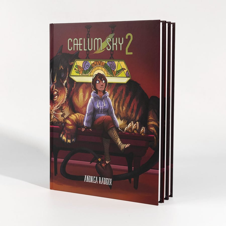 Premium hardcover comic book with matte finish and sturdy binding