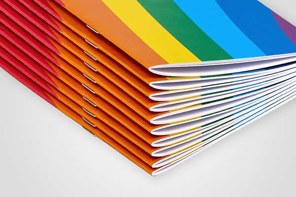 Saddle Stitch booklet binding