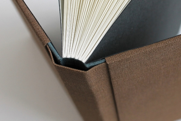 Smyth-sewn hardcover binding