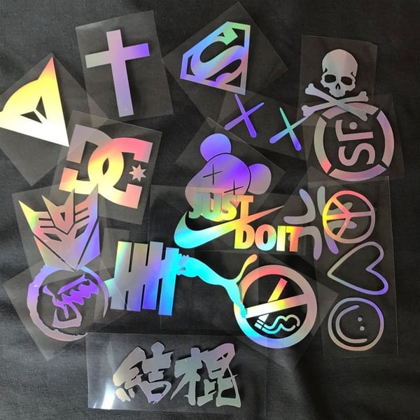 2023 High Quality Custom Cosmetic Anti-Counterfeit Hologram Sticker Printing Custom Print Logo Sticker