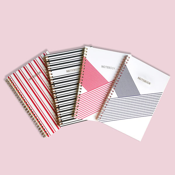 2025 Custom Gold Spiral A4 A5 Weekly Daily Planner Notebook Gym Log Book Printing Customized Planner Budget Planner Libretas