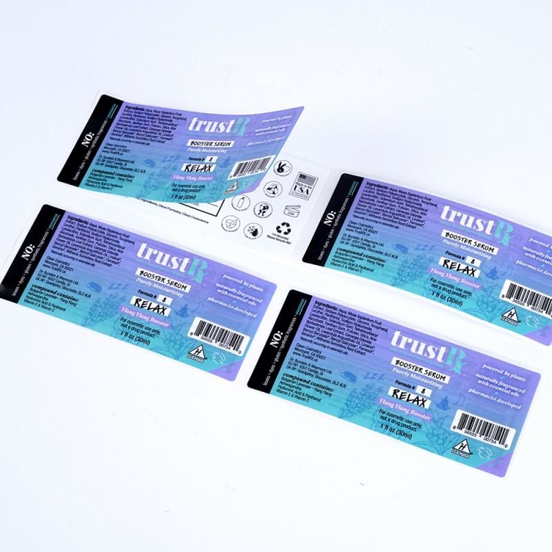 2026 Customized Luxe Private Label Sticker Printing Pet Material ...